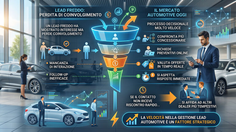 Funnel: lead freddo vs lead caldo